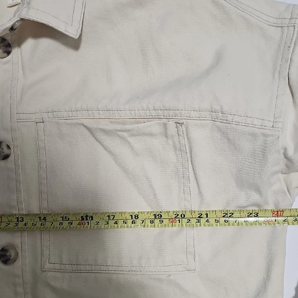 Stoosh Vintage Denim Cream Jacket - Picture 3 of 5